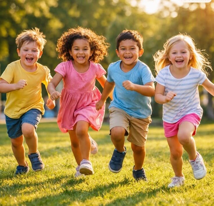 Happy children at Little Wings